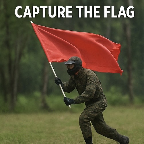 Capture the flag Paintball