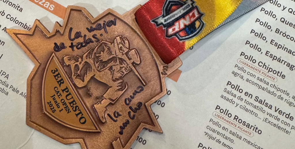 medalla tercero